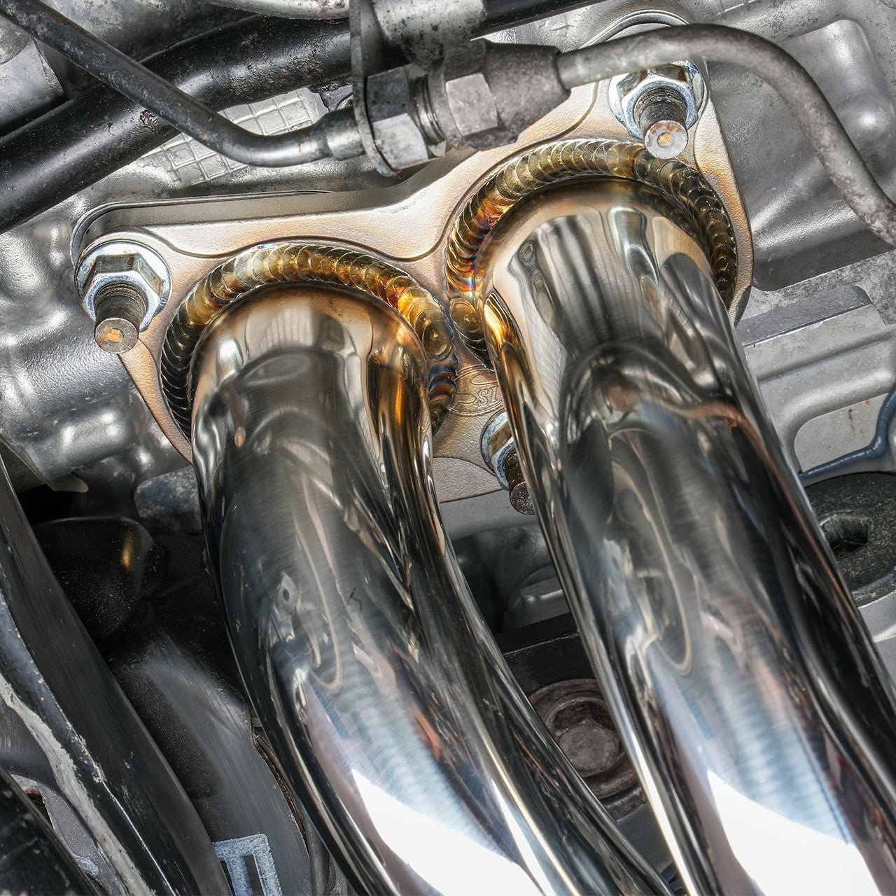 IAG Performance Equal Length Header for FA20 DIT 2015-21 WRX - Mounted 2