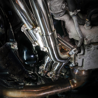 IAG Performance Equal Length Header for FA20 DIT 2015-21 WRX - Mounted 3