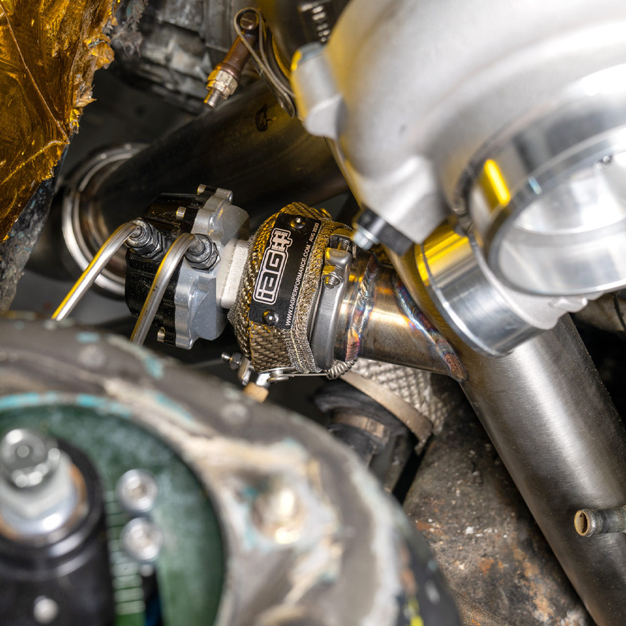 IAG Heat Shield Blanket for 44mm External Wastegates - Installed 4