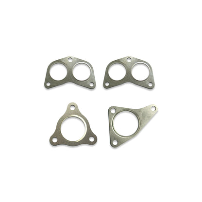 Subaru Exhaust Header Stainless Steel Gasket Set with 3 Bolt Uppipe Gasket (4-Piece)