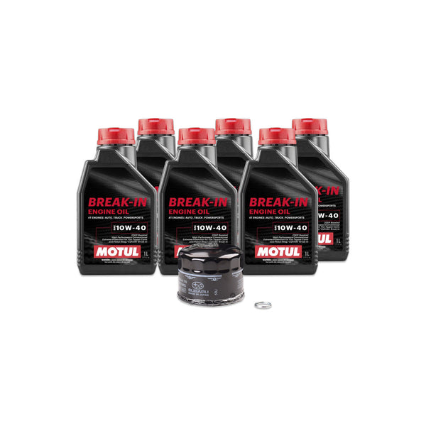 IAG MOTUL Engine Break-In Oil Change Service Package For 2015-21