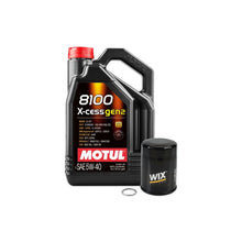 IAG MOTUL 5L 5W40 X-CESS (Built Engine) Oil Change Package fits 02-14 Subaru WRX, 04-21 STI