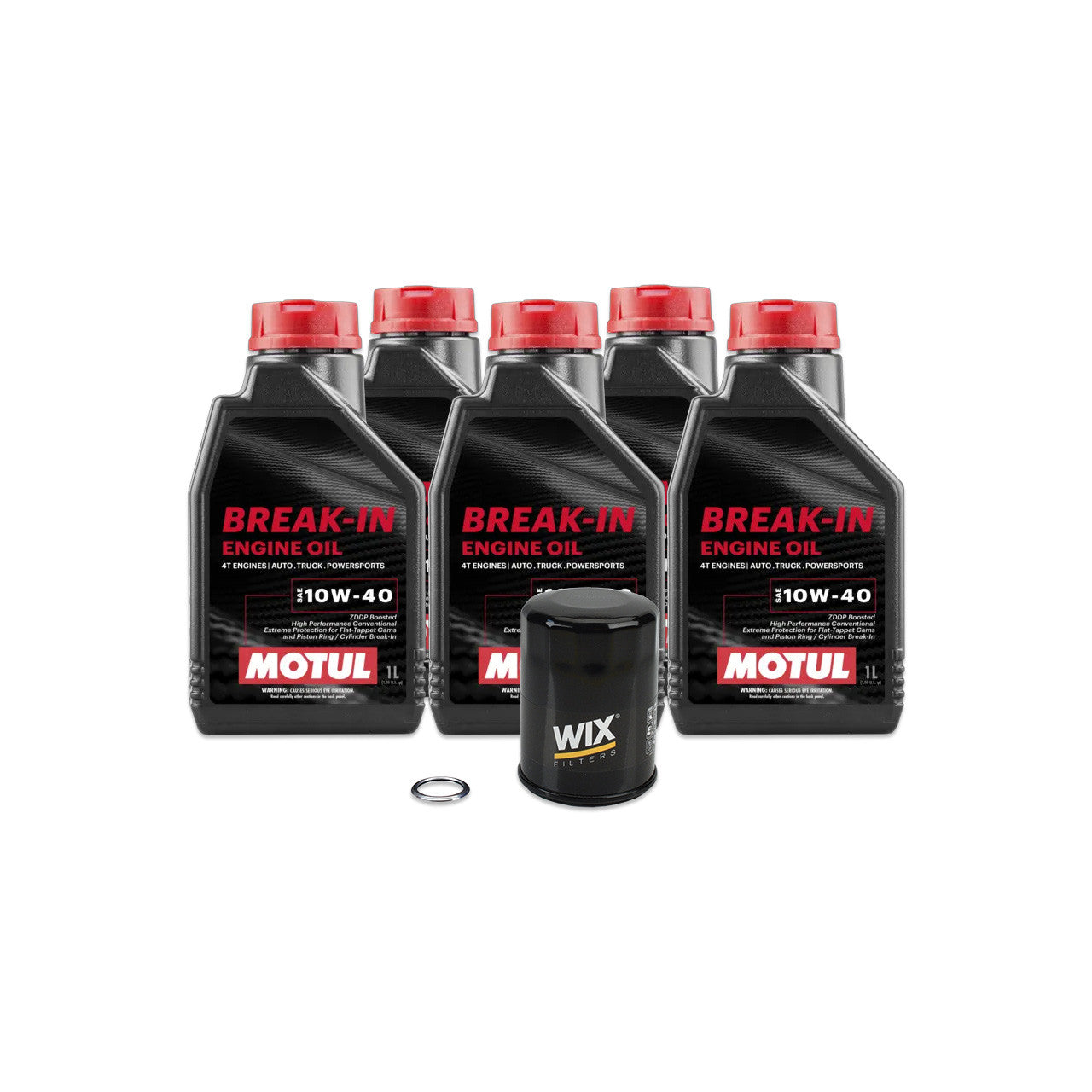 IAG MOTUL Engine Break-In Oil Change Service Package For 2002-14 Subaru WRX, 2004-21 STI