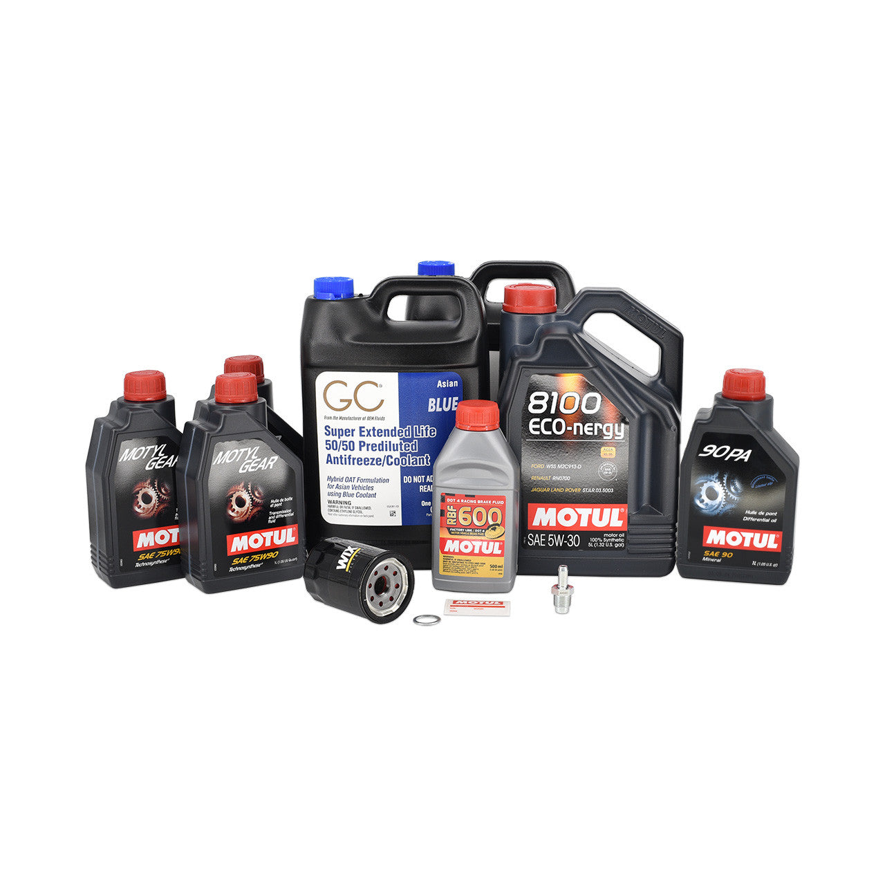 IAG 30K/90K OE Engine Service Package Fits 2008-09 Subaru WRX - Layout