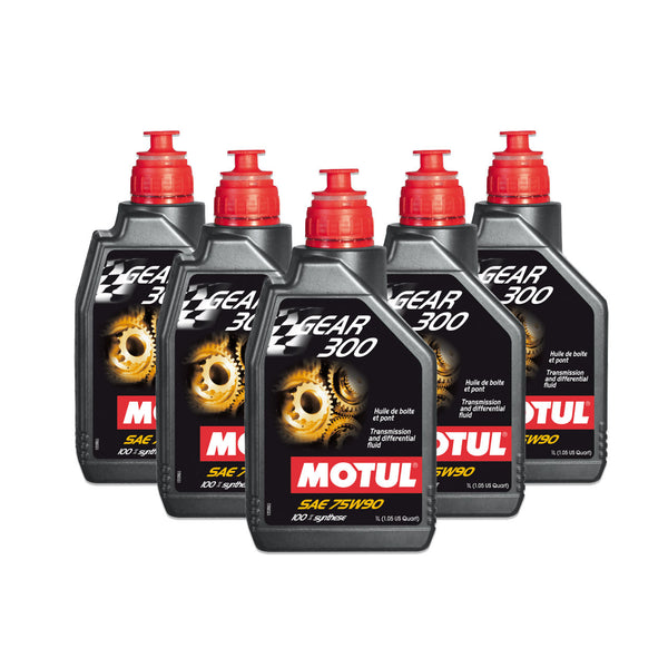 IAG Motul Gear 300 75w90 (5L) - Transmission Oil Change Package