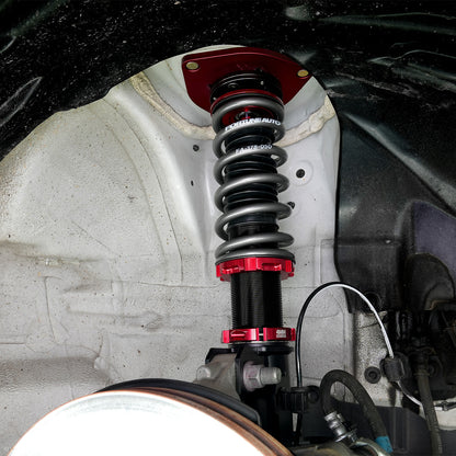 IAG Spec Street Series Coilovers by Fortune Auto for 13-25 BRZ, FR-S, 86, GT86, GR86 - Front Coilover Installed 2