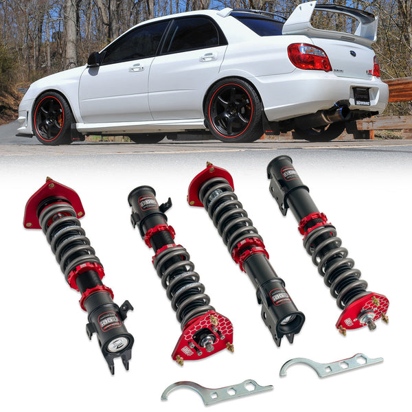 IAG Spec Street Series Coilovers by Fortune Auto for 05-07 STI