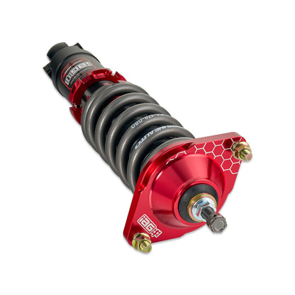 IAG Spec Street Series Coilovers by Fortune Auto for 2015-21 WRX/STI - Rear Close-up