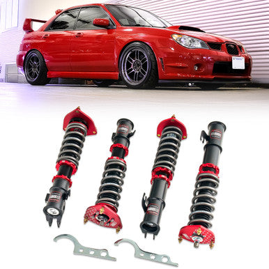 IAG Spec Street Series Coilovers by Fortune Auto for 02-07 WRX, 04 STI (Only)