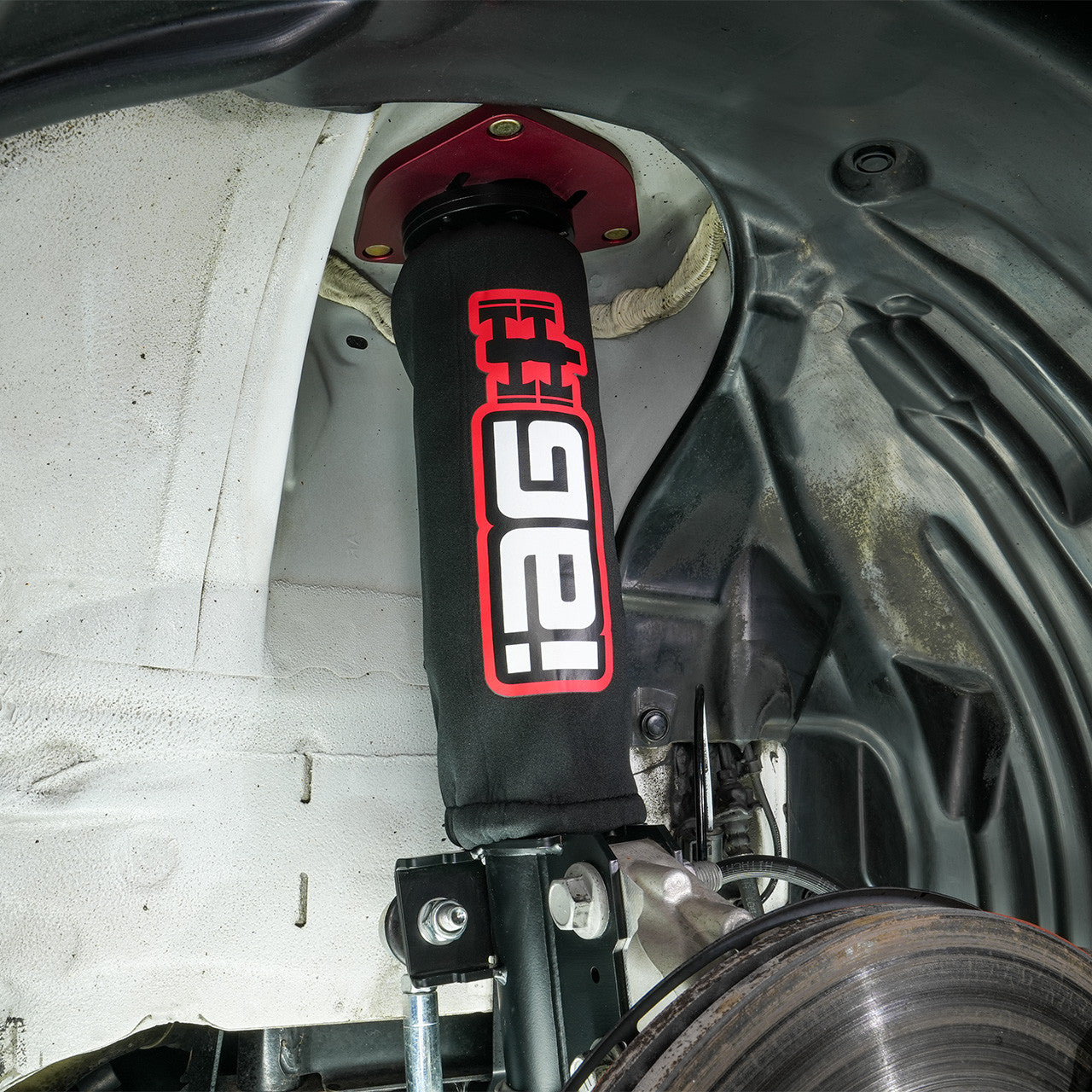 IAG Coilover Cover Sleeves (Set of 4) - Installed