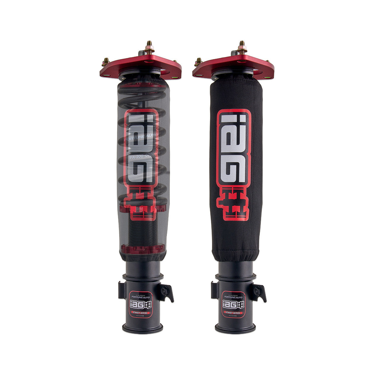 IAG Coilover Cover Sleeves (Set of 4) - How it Mounts