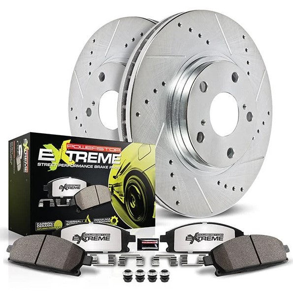 Power Stop Front and Rear Z26 Street Brake Kit