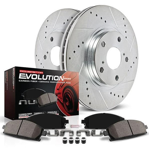 Power Stop Front and Rear Z23 Evolution Brake Kit