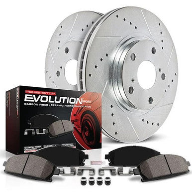 Power Stop Z23 Evolution Front and Rear Brake Kit For 2021 Subaru WRX - K9166