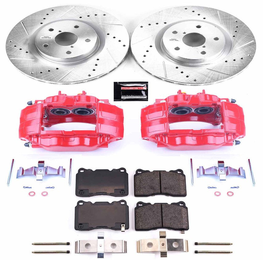 Power Stop Front Z23 Evolution Sport Brake Kit w/Calipers
