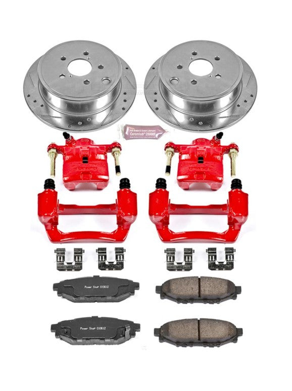 Power Stop Rear Z23 Evolution Sport Brake Kit w/Calipers