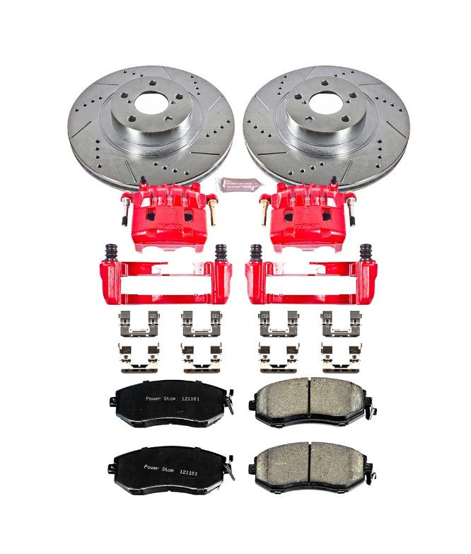 Power Stop Front Z23 Evolution Sport Brake Kit w/Calipers
