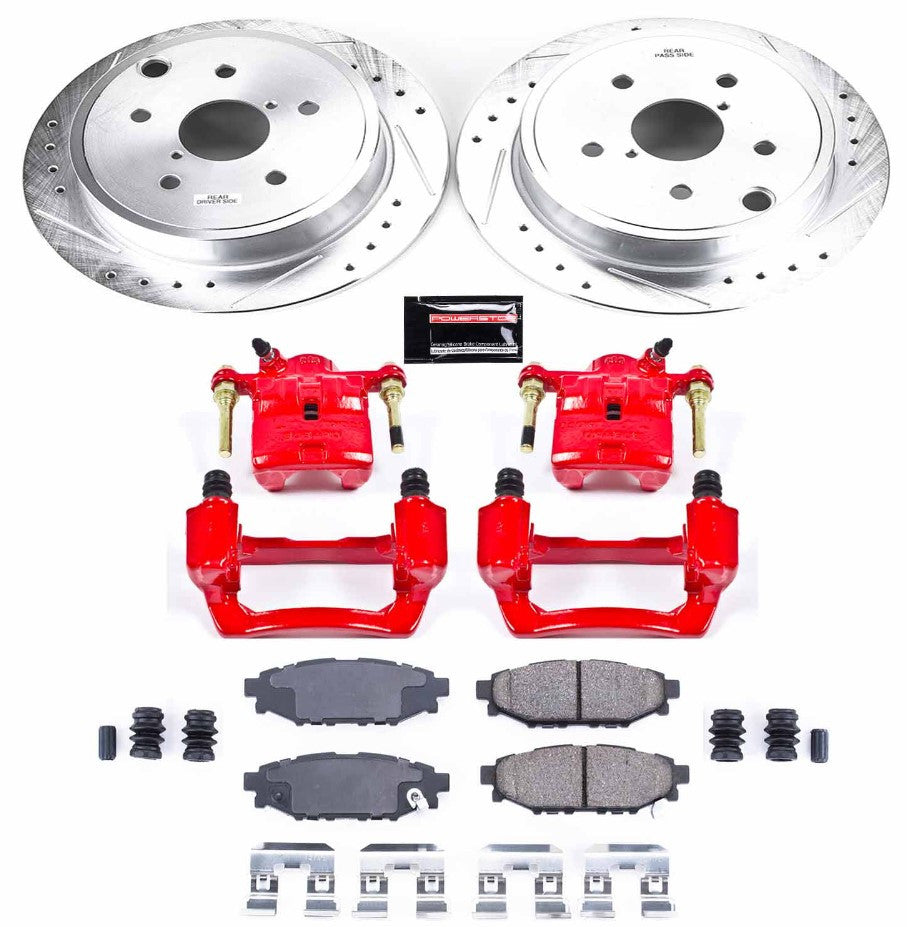 Power Stop Rear Z23 Evolution Sport Brake Kit w/Calipers