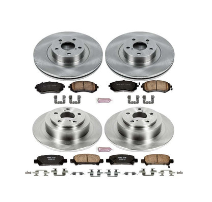 Power Stop Front & Rear Auto specialty Brake Kit