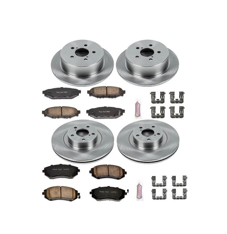 Power Stop Front & Rear Autospecialty Brake Kit