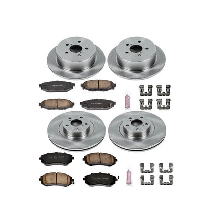 Power Stop Front & Rear Autospecialty Brake Kit