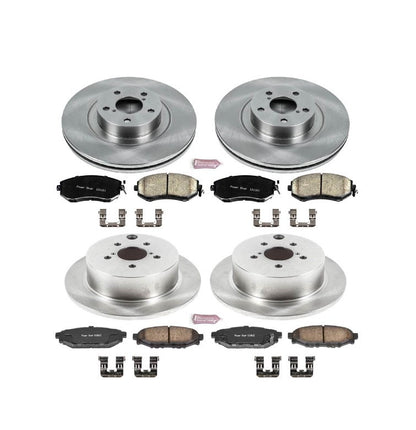 Power Stop Front & Rear Autospecialty Brake Kit