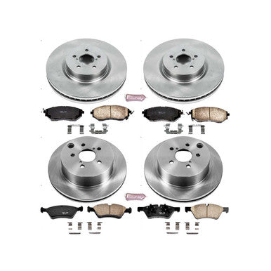 Power Stop Front & Rear Autospecialty Brake Kit For 2014-18 Subaru Forester - KOE6931