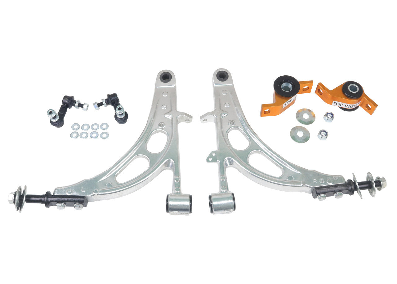 Whiteline Front Lower Control Arm w/ Endlinks & Anti-Lift For 2002-07 Subaru WRX, 04-07 STI, 04-07 FXT - KTA289 - Angle 2
