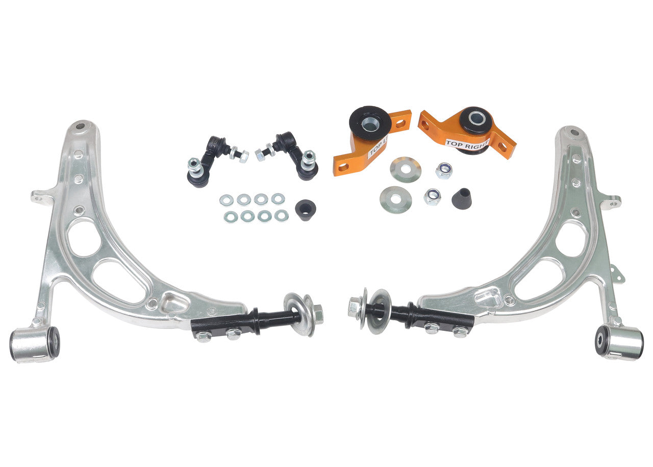 Whiteline Front Lower Control Arm w/ Endlinks & Anti-Lift For 2002-07 Subaru WRX, 04-07 STI, 04-07 FXT - KTA289 - Angle 1