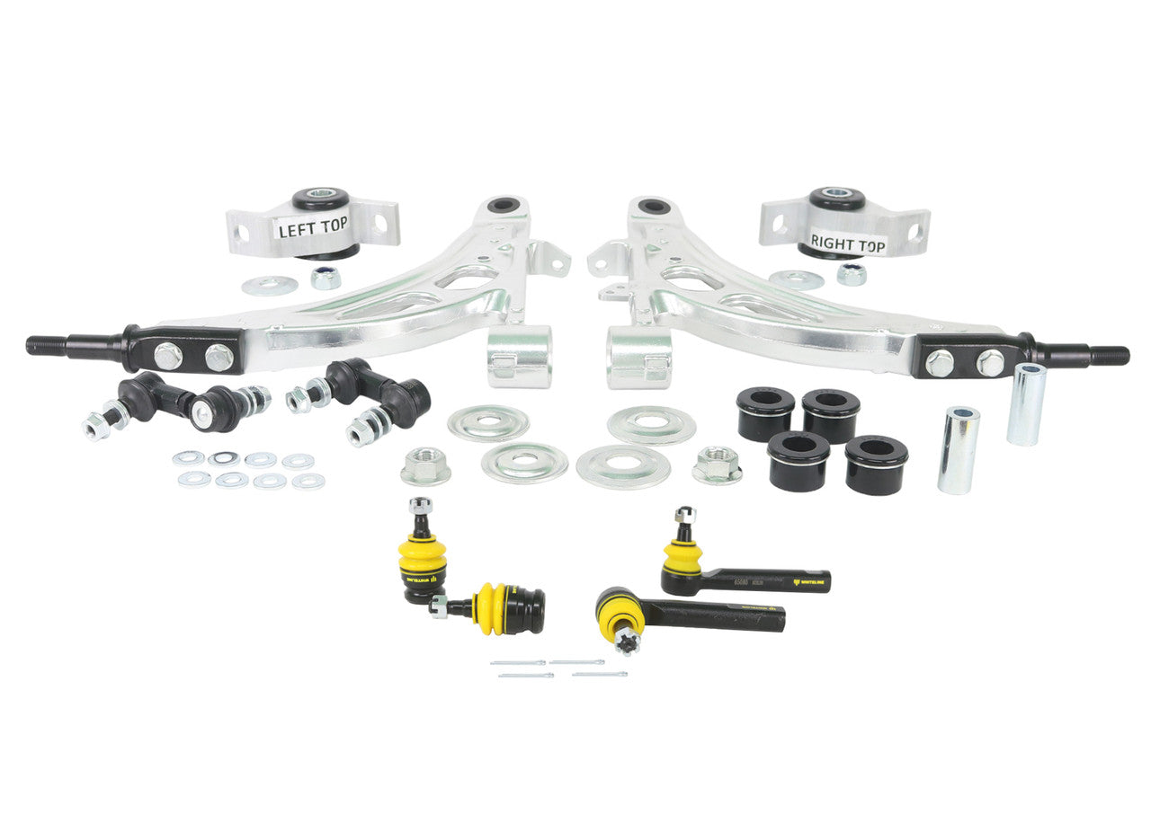 Whiteline Lower Control Arm w/ Endlinks, Anti-Lift & Roll-Center Correction For 2002-07 Subaru WRX, 04-07 STI - KTA290