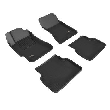 3D MAXpider Kagu Complete Floor Mat Set for 2002-2007 Subaru Impreza - Black - L1SB01001509