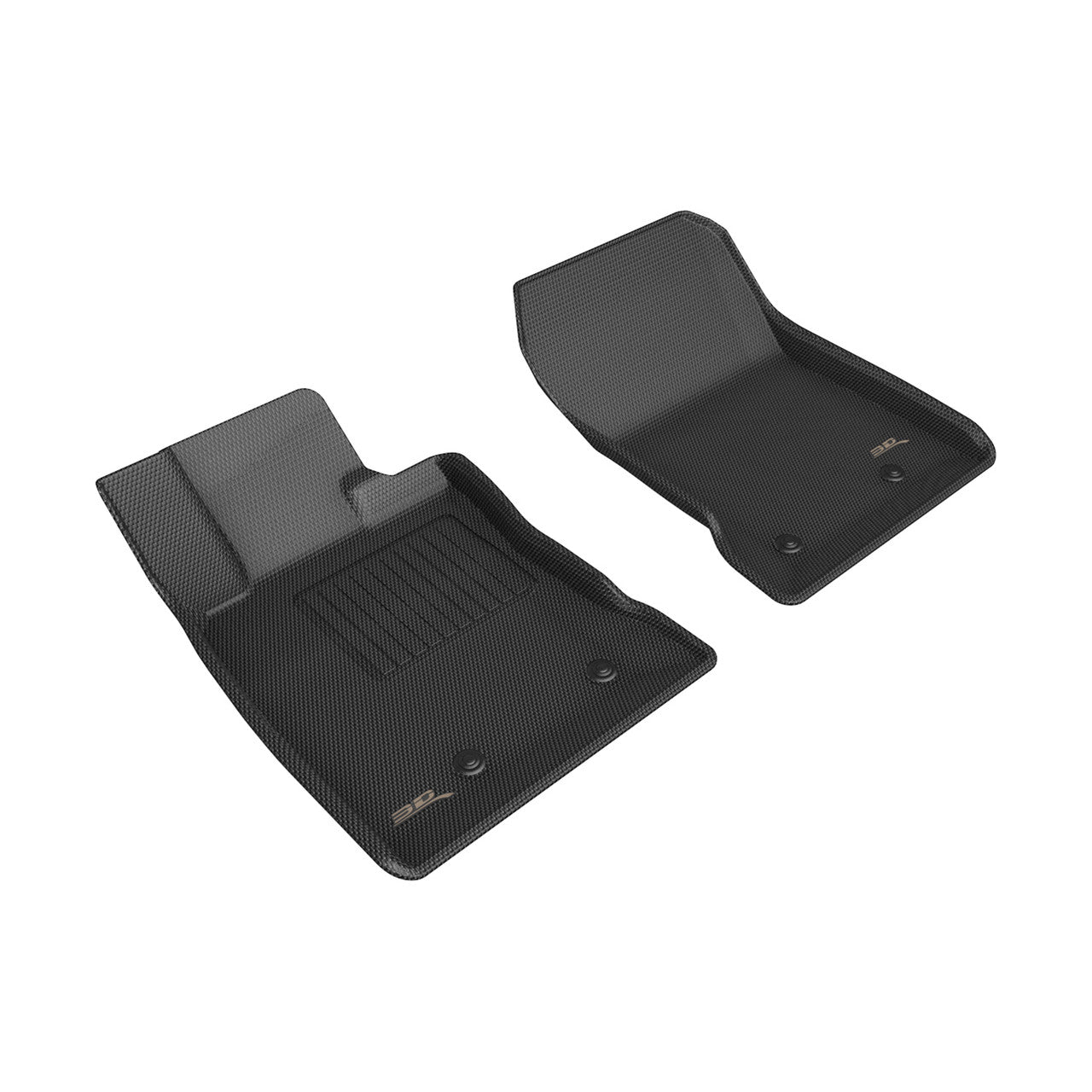 3D MAXipder Kagu Black 1st Row Floor Mat For 2022+ Subaru BRZ