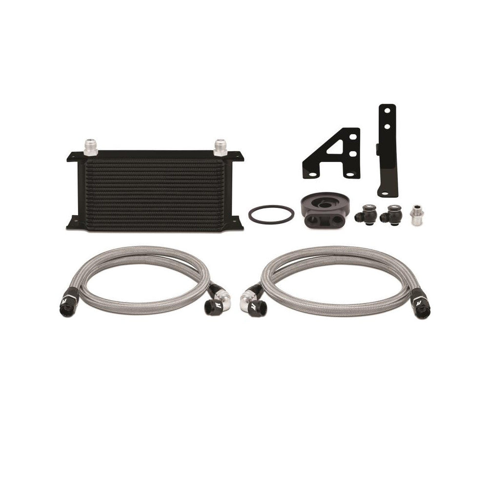 Mishimoto Oil Cooler Kit for 2015-20 Subaru WRX - Black Core
