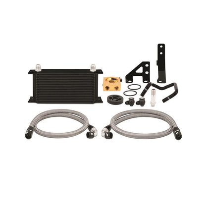 Mishimoto Oil Cooler Kit for 2015-20 Subaru WRX - Black Thermostatic