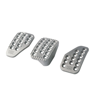 OMP Sand-Blasted Aluminum Pedals (Set of 3) - OA0-1000-003