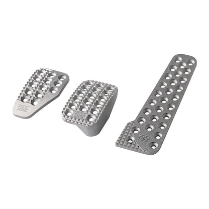 OMP Aluminum Racing Pedals (Set of 3) - OA0-1010-003