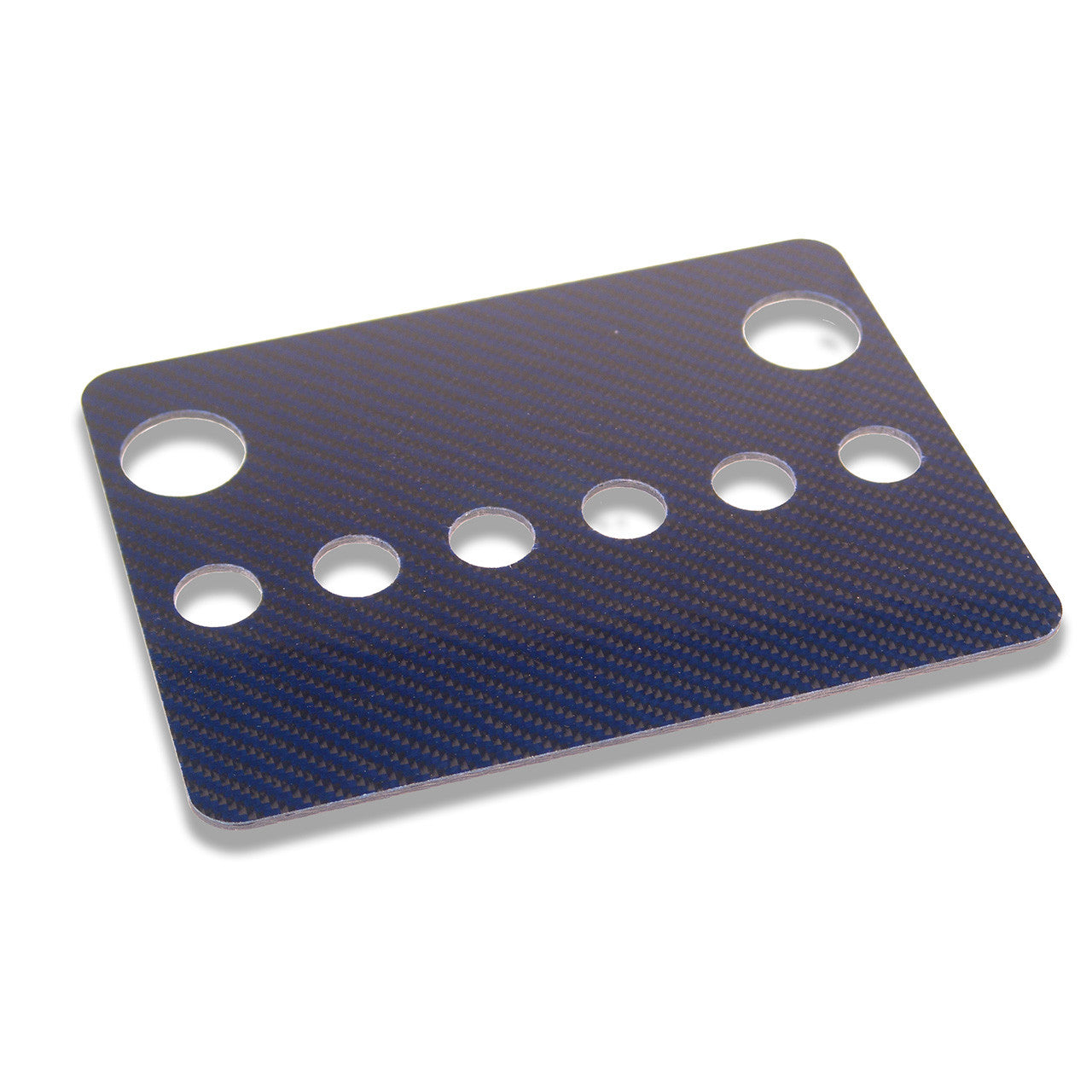 OCD Carbon Fiber Battery Cover for OEM Panasonic Battery - Blue