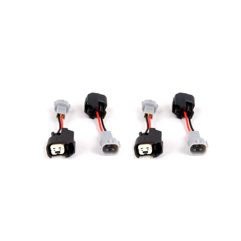FIC Set of 4 Injector Plug Adaptors - US Car/EV6 (Female) to Denso (Male)