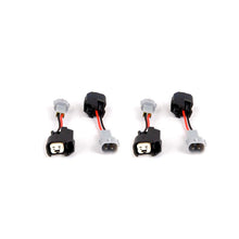 FIC Set of 4 Injector Plug Adaptors - US Car/EV6 (Female) to Denso (Male)