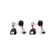 FIC Set of 4 Injector Plug Adaptors - US Car/EV6 (Female) to Denso (Male)