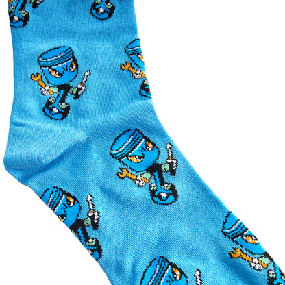 Pissed Piston Socks - Close Up