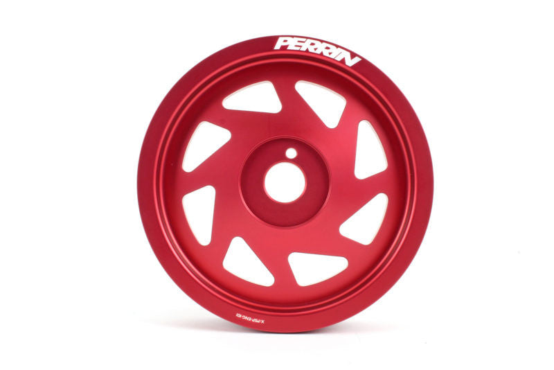 Perrin Impreza Crank Pulley - Red