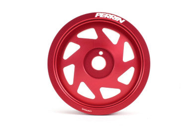 PERRIN Crank Pulley For 2013-20 Subaru BRZ, 13-16 FR-S, 17-20 86 - Red - PSP-ENG-101RD
