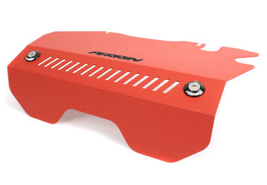 PERRIN Pulley Cover For 2015-21 Subaru WRX FA DIT Engines - Red - PSP-ENG-152RD