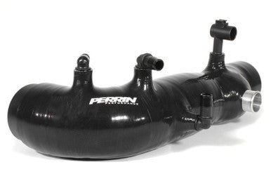 PERRIN 2.4" Turbo Inlet Hose For 2002-07 Subaru WRX, 04-21 STI - Black - PSP-INT-401BK
