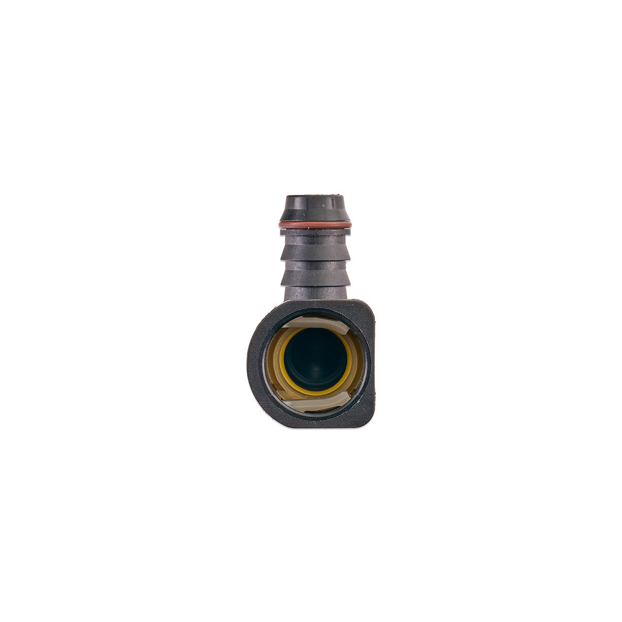 IAG 5/8" SAE Quick Connect Female to 5/8" Hose Barb Right Angled (90 degrees) - Angle 3