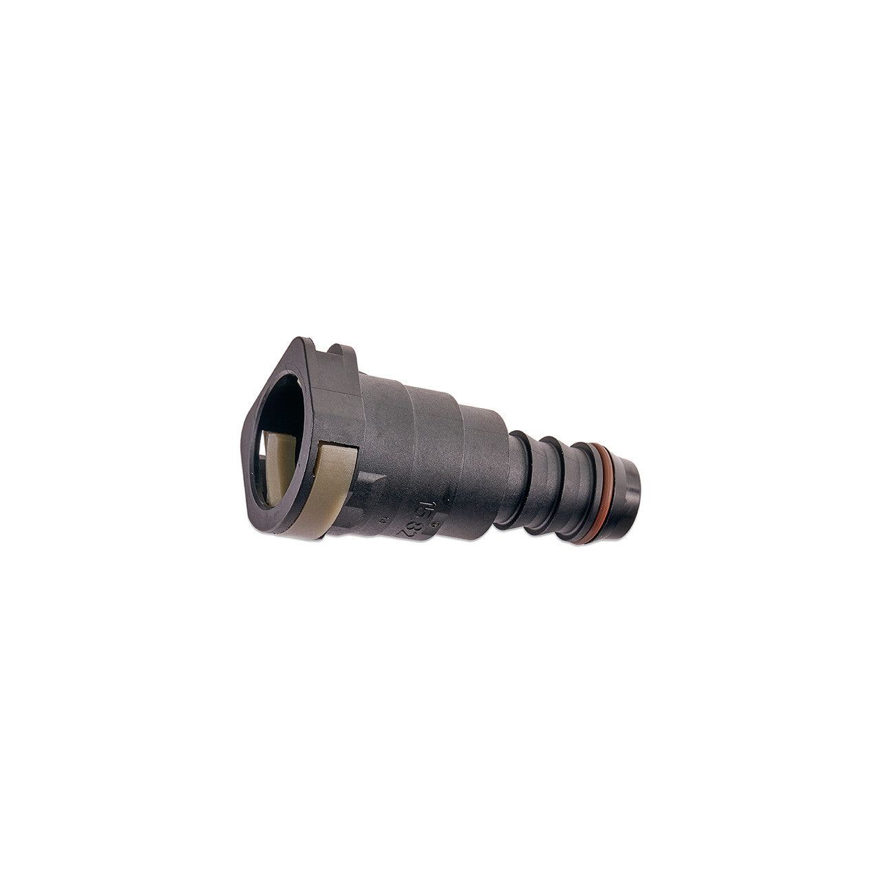 IAG 5/8" SAE Quick Connect Female to 5/8" Hose Barb Straight (180 / 0 degrees) - Angle 6