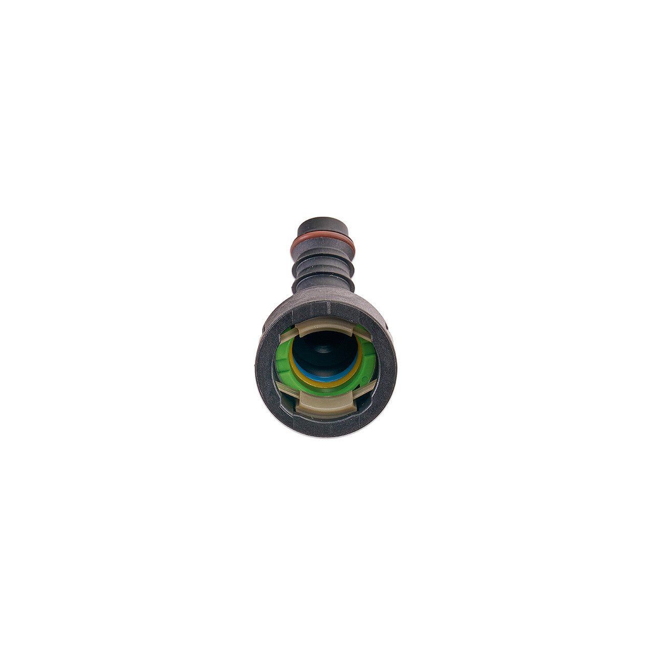 IAG 5/8" SAE Quick Connect Female to 1/2" Hose Barb Angled (135 / 45 degrees) - Angle 6