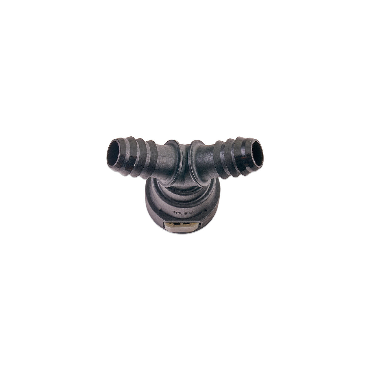 IAG 5/8" SAE Quick Connect Female to 2 x 1/2" Hose Barb Y Fitting
 - Angle 2