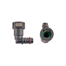 IAG 1/2" SAE Quick Connect Female to 1/2" Hose Barb Right Angled (90 degrees)